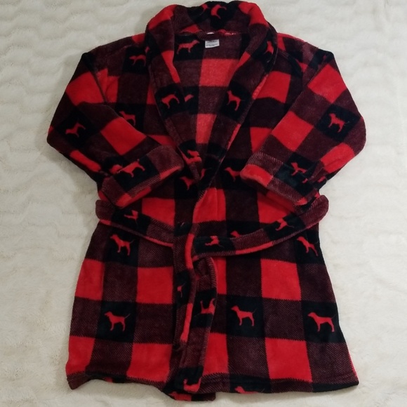 🎉PINK Victoria secret. "Cozi  plush Robe" - Picture 7 of 8